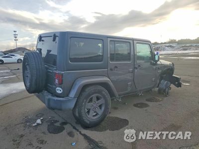 Trzecie zdjęcie samochodu z tyłu: 2016 JEEP WRANGLER UNLIMITED SPORT VIN:1C4HJWDG3GL193246 - miniatura
