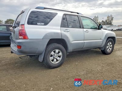 Trzecie zdjęcie samochodu z tyłu: 2003 TOYOTA 4RUNNER SR5 VIN:JTEZU14R430003803 - miniatura
