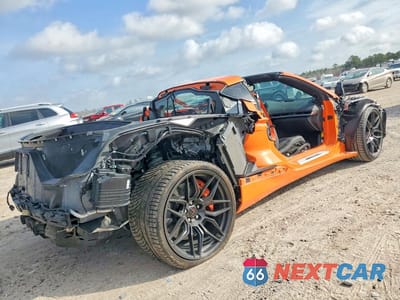 Trzecie zdjęcie samochodu z tyłu: 2023 CHEVROLET CORVETTE Z06 2LZ VIN:1G1YE2D38P5601618 - miniatura
