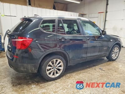 Trzecie zdjęcie samochodu z tyłu: 2014 BMW X3 XDRIVE28I VIN:5UXWX9C5XE0D42887 - miniatura