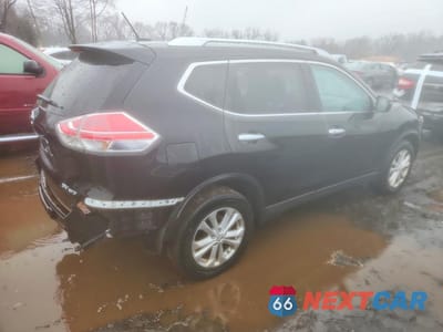 Trzecie zdjęcie samochodu z tyłu: 2016 NISSAN ROGUE S VIN:KNMAT2MV4GP683061 - miniatura