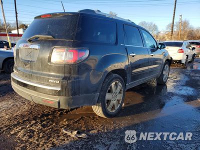 Trzecie zdjęcie samochodu z tyłu: 2017 GMC ACADIA LIMITED SLT-2 VIN:1GKKVSKD3HJ101145 - miniatura