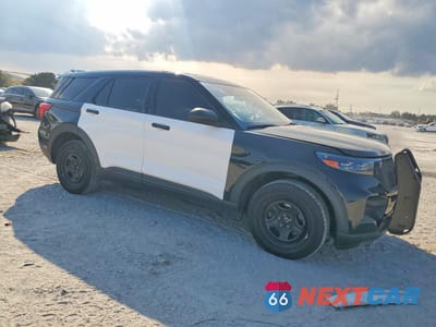 Czwarte zdjęcie samochodu z boku: 2023 FORD EXPLORER POLICE INTERCEPTOR VIN:1FM5K8AB3PGA32663 - miniatura