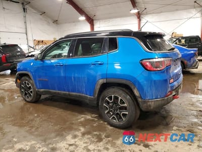 Drugie zdjęcie samochodu z przodu: 2019 JEEP COMPASS TRAILHAWK VIN:3C4NJDDB5KT696740 - miniatura
