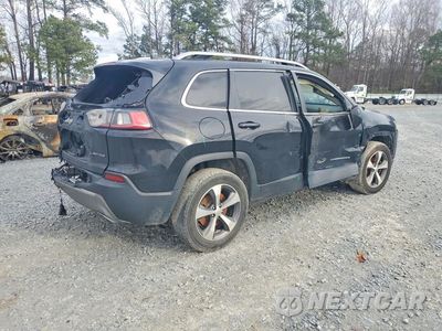 Trzecie zdjęcie samochodu z tyłu: 2020 JEEP CHEROKEE LIMITED VIN:1C4PJMDX6LD632296 - miniatura