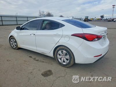 Drugie zdjęcie samochodu z przodu: 2016 HYUNDAI ELANTRA SE VIN:5NPDH4AE3GH775028 - miniatura