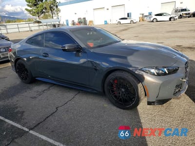 Czwarte zdjęcie samochodu z boku: 2026 BMW M4 COMPETITION VIN:WBS33HK00TCV73587 - miniatura