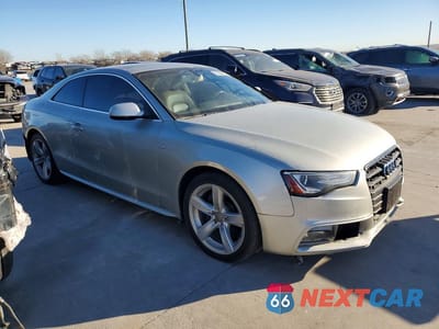 Czwarte zdjęcie samochodu z boku: 2015 AUDI A5 PREMIUM PLUS VIN:WAUMFAFR8FA024588 - miniatura