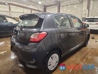 Trzecie zdjęcie samochodu z tyłu: 2024 MITSUBISHI MIRAGE ES VIN:ML32AUHJ9RH024180 - miniatura