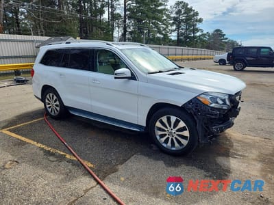 Czwarte zdjęcie samochodu z boku: 2017 MERCEDES-BENZ GLS 450 4MATIC VIN:4JGDF6EE9HA983169 - miniatura