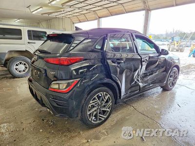 Trzecie zdjęcie samochodu z tyłu: 2023 HYUNDAI KONA N LINE VIN:KM8K33A35PU024335 - miniatura