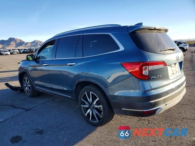 Drugie zdjęcie samochodu z przodu: 2019 HONDA PILOT ELITE VIN:5FNYF6H02KB012292 - miniatura