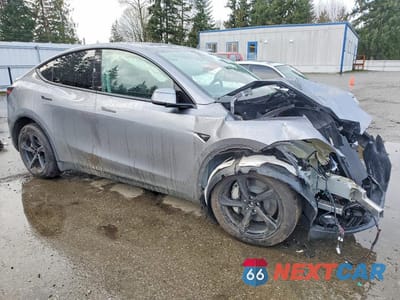 Czwarte zdjęcie samochodu z boku: 2026 TESLA MODEL Y VIN:7SAYGDEE8TF426702 - miniatura