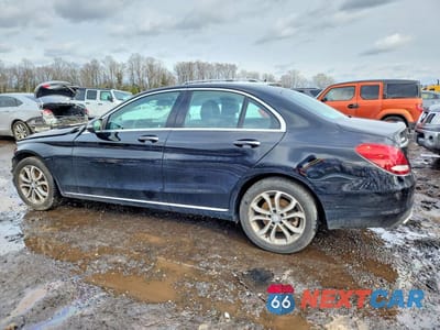 Drugie zdjęcie samochodu z przodu: 2016 MERCEDES-BENZ C 300 4MATIC VIN:55SWF4KB9GU108593 - miniatura