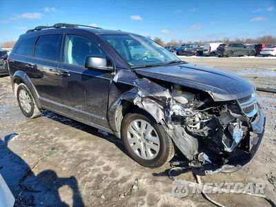 Czwarte zdjęcie samochodu z boku: 2019 DODGE JOURNEY SE VIN:3C4PDCAB7KT868765 - miniatura