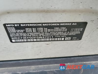 Zdjęcie 13 z 14 samochodu: 2023 BMW X1 XDRIVE28I VIN:WBX73EF02P5W47011 - miniatura