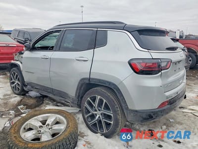 Drugie zdjęcie samochodu z przodu: 2024 JEEP COMPASS LIMITED VIN:3C4NJDCN0RT157450 - miniatura