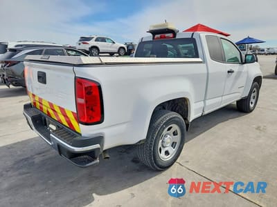 Trzecie zdjęcie samochodu z tyłu: 2022 CHEVROLET COLORADO 2WD 4C EXT CAB 2.5L W/T VIN:1GCHSBEA9N1186875 - miniatura