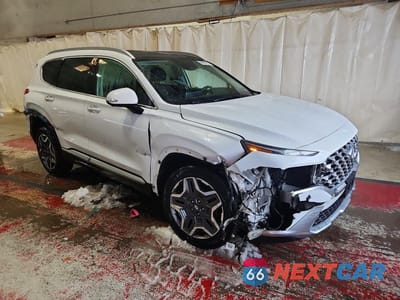 Czwarte zdjęcie samochodu z boku: 2021 HYUNDAI SANTA FE LIMITED VIN:5NMS4DAL8MH344436 - miniatura