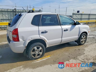 Trzecie zdjęcie samochodu z tyłu: 2008 HYUNDAI TUCSON GLS VIN:KM8JM12B18U896869 - miniatura