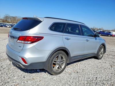 Trzecie zdjęcie samochodu z tyłu: 2017 HYUNDAI SANTA FE SE ULTIMATE VIN:KM8SR4HF9HU186992 - miniatura