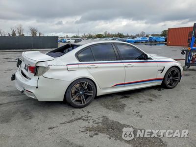 Trzecie zdjęcie samochodu z tyłu: 2018 BMW M3 VIN:WBS8M9C5XJ5L72025 - miniatura