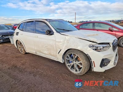 Czwarte zdjęcie samochodu z boku: 2020 BMW X3 M COMPETITION VIN:5YMTS0C04LLT10472 - miniatura