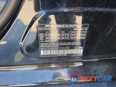 Zdjęcie 13 z 13 samochodu: 2015 MERCEDES-BENZ GLA 250 VIN:WDCTG4EB0FJ126298 - miniatura