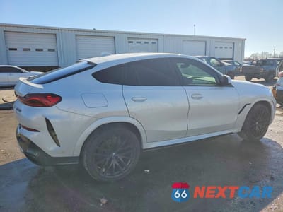 Trzecie zdjęcie samochodu z tyłu: 2022 BMW X6 M50I VIN:5UXCY8C09N9K63623 - miniatura