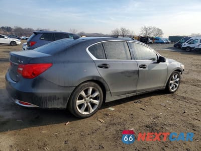 Trzecie zdjęcie samochodu z tyłu: 2014 ACURA RLX VIN:JH4KC1F33EC001963 - miniatura