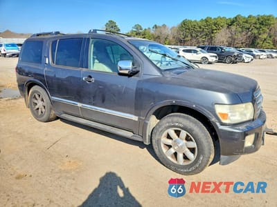 Czwarte zdjęcie samochodu z boku: 2006 INFINITI QX56 VIN:5N3AA08CX6N807169 - miniatura