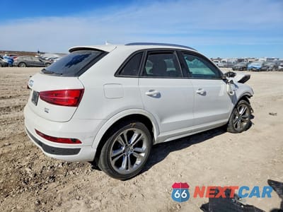 Trzecie zdjęcie samochodu z tyłu: 2018 AUDI Q3 PREMIUM VIN:WA1ECCFS2JR029059 - miniatura