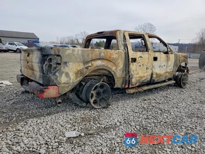 Trzecie zdjęcie samochodu z tyłu: 2013 FORD F150 SUPERCREW VIN:1FTFW1EF8DFB06162 - miniatura