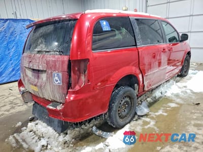 Trzecie zdjęcie samochodu z tyłu: 2013 DODGE GRAND CARAVAN SXT VIN:2C4RDGCG3DR514515 - miniatura