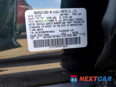 Zdjęcie 12 z 12 samochodu: 2024 NISSAN ARIYA EVOLVE+ E-4ORCE VIN:JN1DF0BB3RM736843 - miniatura