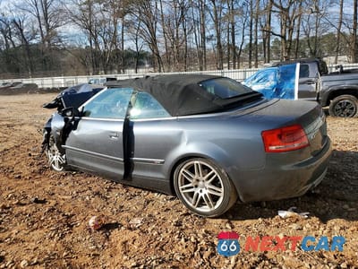 Drugie zdjęcie samochodu z przodu: 2009 AUDI A4 2.0T CABRIOLET VIN:WAUAF48H69K008798 - miniatura