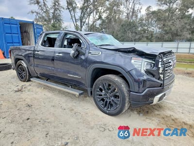 Czwarte zdjęcie samochodu z boku: 2024 GMC SIERRA K1500 DENALI VIN:3GTUUGED0RG122473 - miniatura