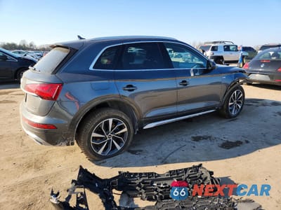 Trzecie zdjęcie samochodu z tyłu: 2022 AUDI Q5 PREMIUM 45 VIN:WA1GAAFY1N2104100 - miniatura