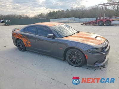 Czwarte zdjęcie samochodu z boku: 2021 DODGE CHARGER SCAT PACK VIN:2C3CDXGJ8MH608167 - miniatura