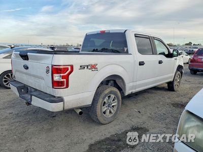 Trzecie zdjęcie samochodu z tyłu: 2018 FORD F150 SUPERCREW VIN:1FTEW1E52JKF82929 - miniatura