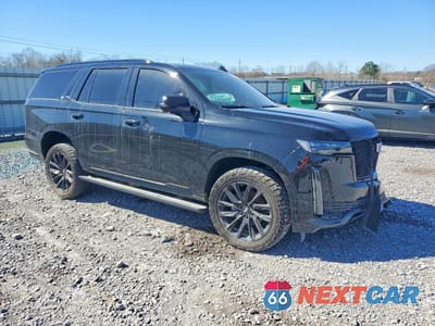 Czwarte zdjęcie samochodu z boku: 2021 CADILLAC ESCALADE SPORT PLATINUM VIN:1GYS4GKL4MR306983 - miniatura