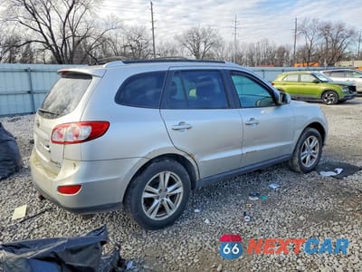 Trzecie zdjęcie samochodu z tyłu: 2011 HYUNDAI SANTA FE VIN:5XYZHDAG0BG049375 - miniatura