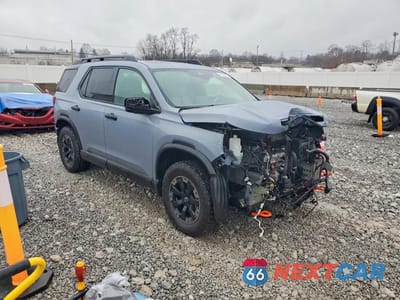Czwarte zdjęcie samochodu z boku: 2026 HONDA PASSPORT TRAILSPORT ELITE VIN:5FNYF9H80TB047812 - miniatura