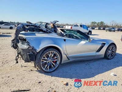 Trzecie zdjęcie samochodu z tyłu: 2016 CHEVROLET CORVETTE Z06 3LZ VIN:1G1YU3D62G5607756 - miniatura