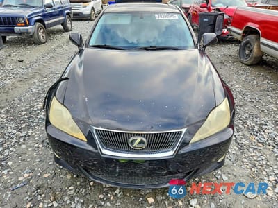 Piąte zdjęcie samochodu w środku: 2007 LEXUS IS 250 BASE VIN:JTHBK262375036445 - miniatura