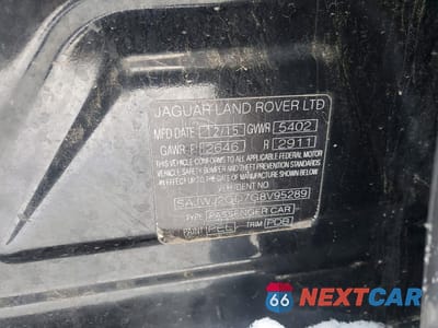 Zdjęcie 13 z 13 samochodu: 2016 JAGUAR XJL PORTFOLIO VIN:SAJWJ2GD7G8V95289 - miniatura