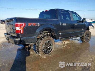 Trzecie zdjęcie samochodu z tyłu: 2018 FORD F150 SUPERCREW VIN:1FTEW1E50JFB48971 - miniatura