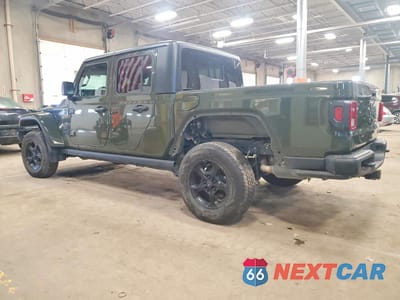 Drugie zdjęcie samochodu z przodu: 2021 JEEP GLADIATOR SPORT VIN:1C6HJTAG2ML584135 - miniatura