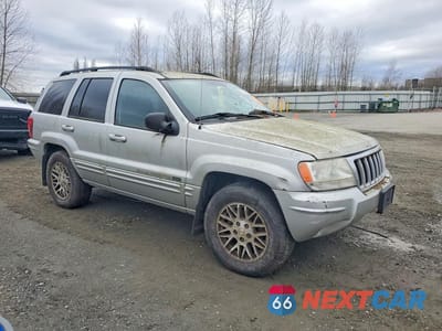 Czwarte zdjęcie samochodu z boku: 2004 JEEP GRAND CHEROKEE LIMITED VIN:1J4GW58N94C296578 - miniatura