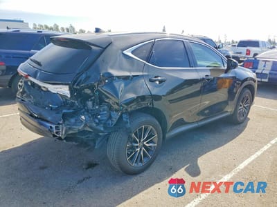 Trzecie zdjęcie samochodu z tyłu: 2023 LEXUS NX 350 PREMIUM VIN:2T2GGCEZ5PC029265 - miniatura